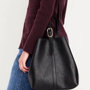 Old Navy Red and Brown Shoulder Bag Set